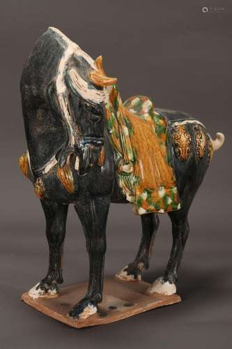 Chinese Sancai Glaze Horse,