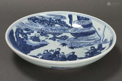 Chinese Blue and White Porcelain Bowl,