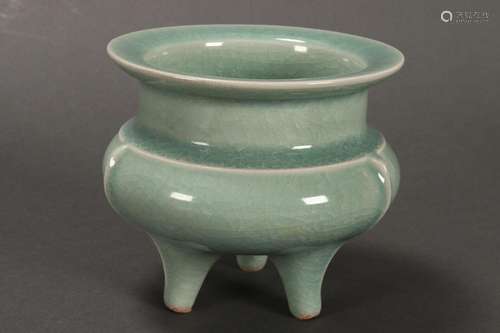 Chinese Celadon Glaze Censer,