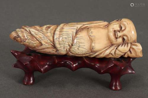 Early Chinese Carved Ivory Figure,