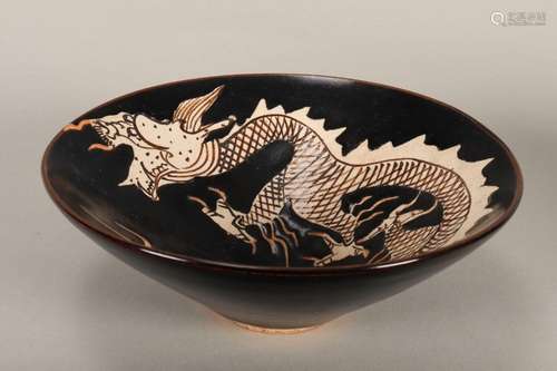 Chinese Earthenware Bowl,