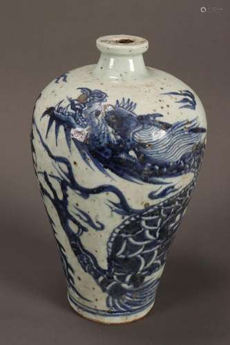 Chinese Blue and White Vase,