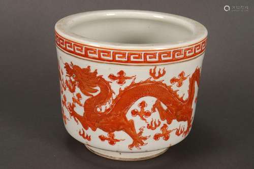 Chinese Porcelain Jardiniere,