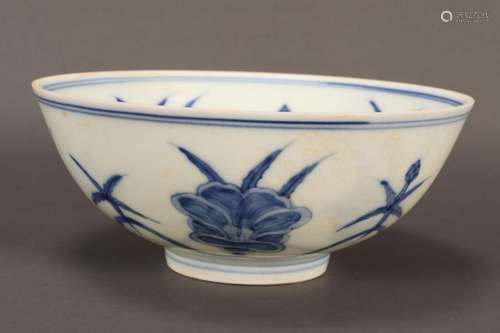 Chinese Blue and White Porcelain Bowl,