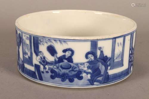 Chinese Blue and White Porcelain Bowl,