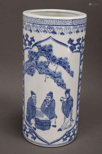 Chinese Porcelain Brush Pot,