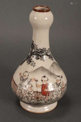 Chinese Crackle Glaze Vase,