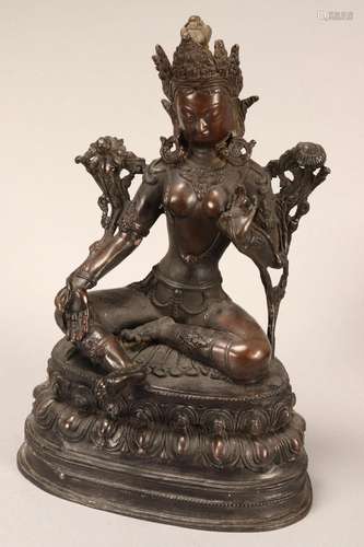 Nepalese Bronze of Tara,