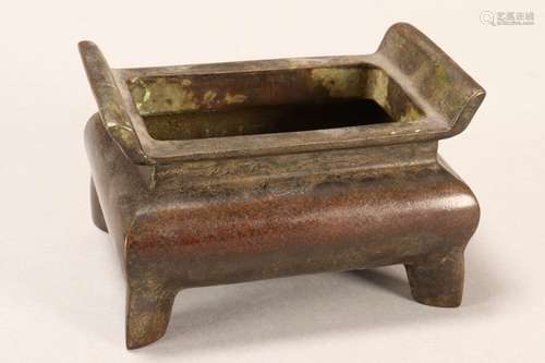 Chinese Bronze Censer,