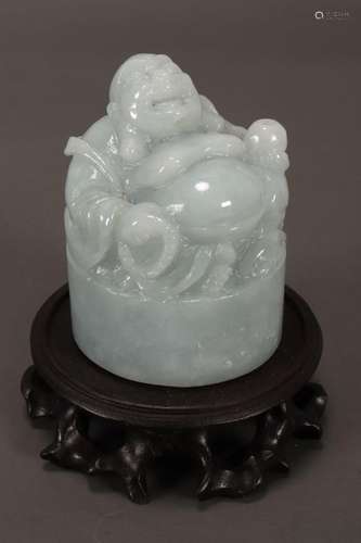 Chinese Jade Carving of Buddha,