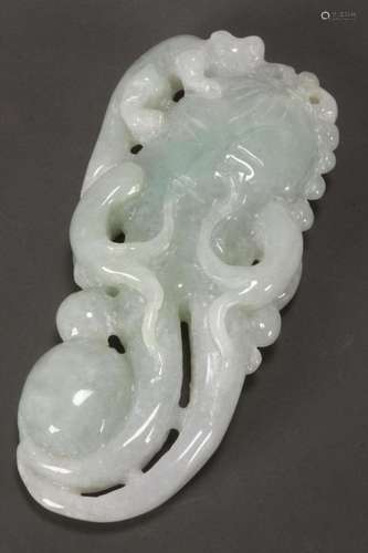 Chinese Green Stone Carving,