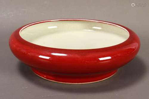 Chinese Porcelain Sang de Boeuf Float Bowl,