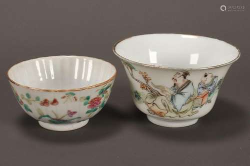 Two Chinese Porcelain Bowls,