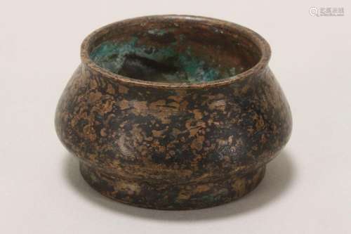 Chinese Miniature Bronze Censer,