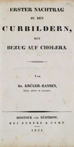 (Bogislav Konrad) Krüger-Hansen Curbilder mit Bezug auf Chol...