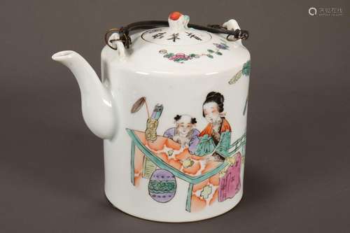 Chinese Porcelain Teapot,