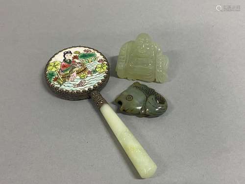 Three Pieces of Chinese Jade,