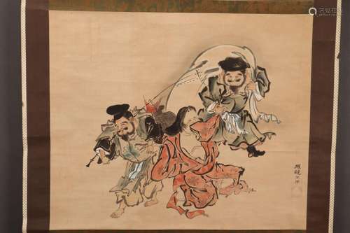 Chinese Hanging Scroll,