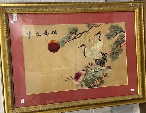 Chinese Framed Embroidery,