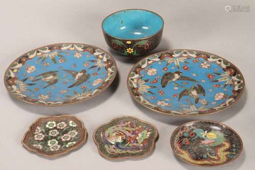 Group of Assorted Cloisonne Items,