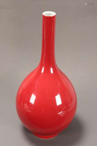 Chinese Sang de Boeuf Vase,