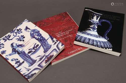 Three Christies Asian Art Catalogues,