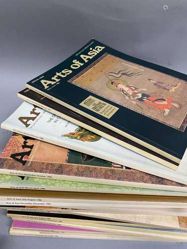 Quantity of Arts of Asia Magazines,