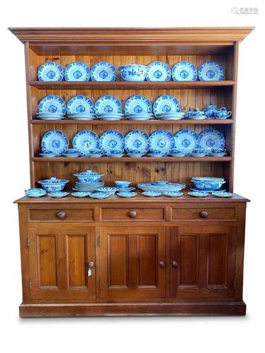 Provincial Style Pine Kitchen Dresser,