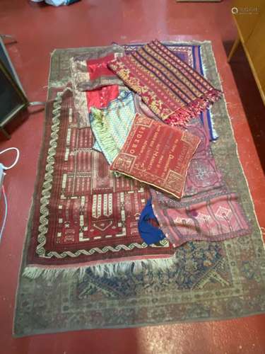 Quantity of Rugs and Textiles,