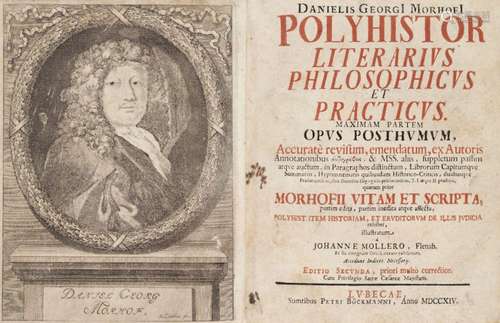 Daniel Georg Morhof Polyhistor literarius philosophicus et p...