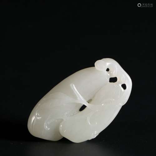 White Jade Pendant, China