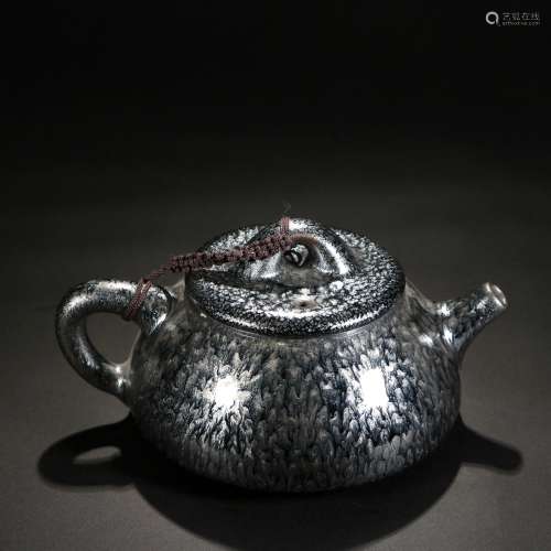 Jian Kiln Porcelain Teapot, China