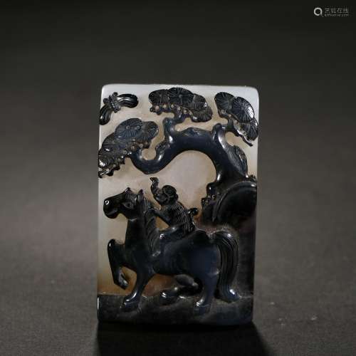 Agate Carving Ornament, China