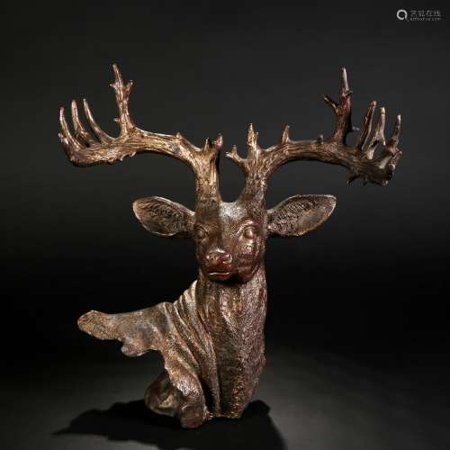 Bronze Head Of Deer, China
