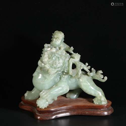 Jade Lion Ornament, China