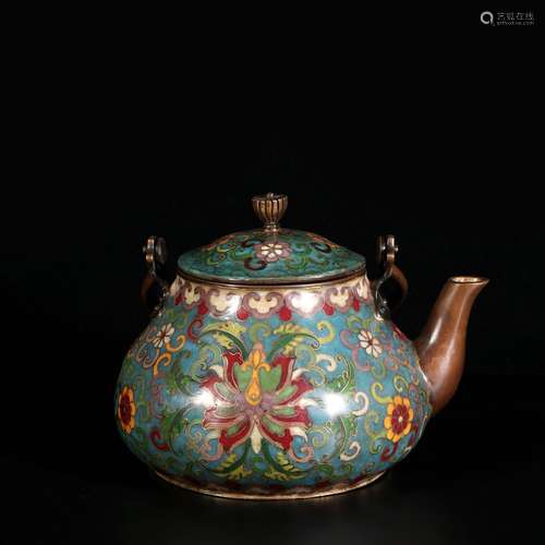 Cloisonne Pot, China