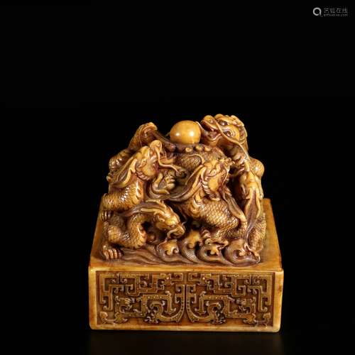 Tianhuang Stone Nine Dragon Seal, China