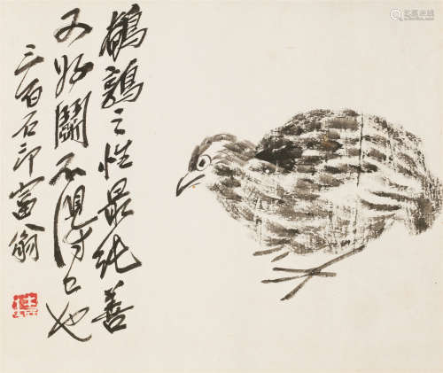 齐白石（1864～1957） 万安图 镜心 纸本
