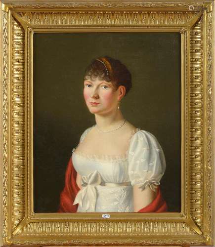 RIESENER Henri-François (1767 - 1828) - Huile sur toile maro...