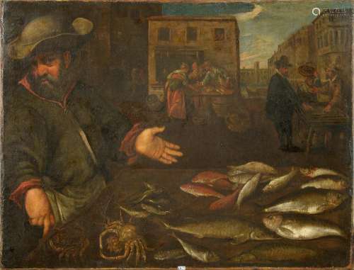 PASSEROTTI Bartolomeo (1529 - 1592) - Huile sur toile marouf...