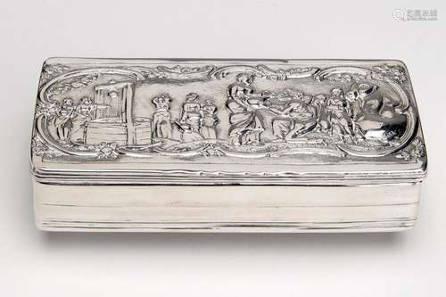 A Dutch silver box, Schoonhoven