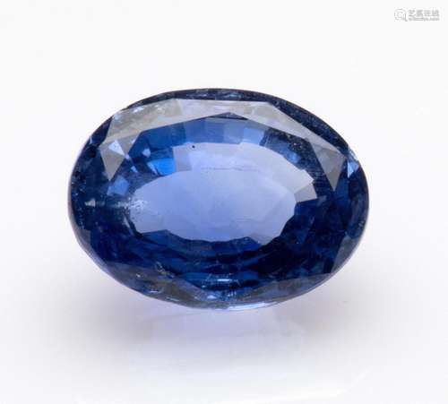 An unmounted sapphire