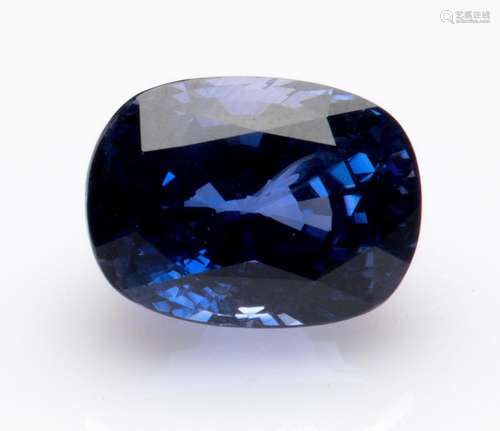 An unmounted sapphire