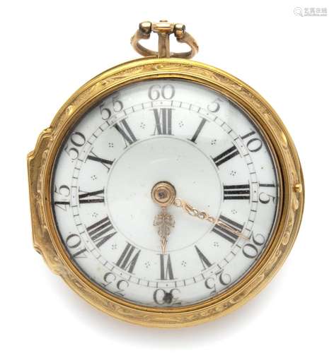 An antique 18k gold pocketwatch, Pasteur, London