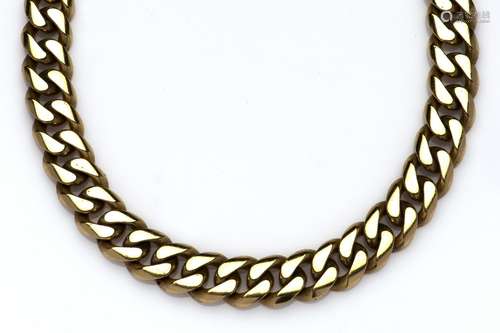 An 18k gold necklace