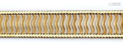 A 14k gold bracelet