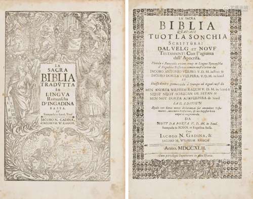 Biblia Raeto-Romanica.