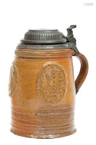 A German stoneware jug