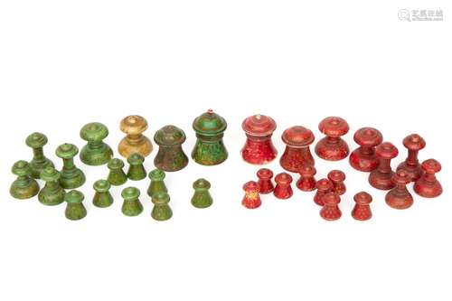 A Mughal chess set