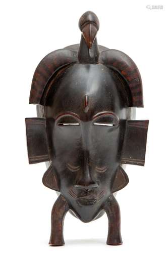 A Senufo face mask, keplié